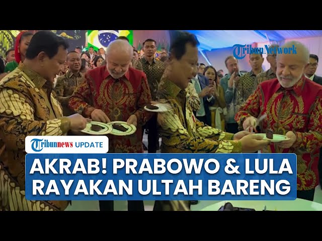 Youtube Thumnail image of : Momen Hangat Prabowo dan Presiden Brasil Lula da Silva Rayakan Ulang Tahun Bersama di Istana Merdeka