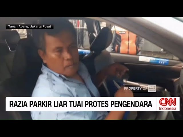 Youtube Thumnail image of : Razia Parkir Liar Tuai Protes Pengendara