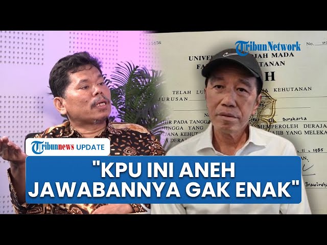 Youtube Thumnail image of : Bonatua Cerita Sulitnya Minta Salinan Ijazah Jokowi ke KPU: Jawabannya Gak Enak, Saya Ditolak