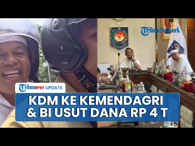 Youtube Thumnail image of : Gerak Cepat Dedi Mulyadi: Langsung ke Kemendagri & BI Usut Tudingan Purbaya Dana Rp 4 T Mengendap
