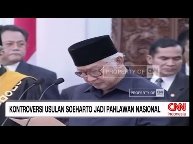 Youtube Thumnail image of : Kontroversi Usulan Soeharto Jadi Pahlawan Nasional