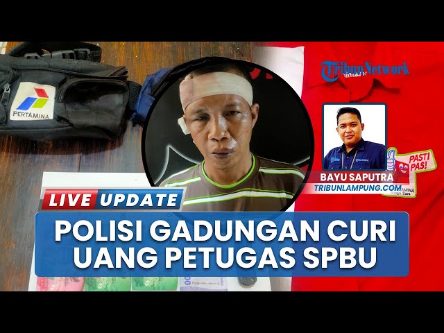 Youtube Thumnail image of : Polisi Gadungan Rampas Uang Petugas SPBU di Tanjung Senang Bandar Lampung