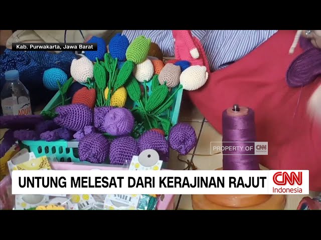 Youtube Thumnail image of : Untung Melesat dari Kerajinan Rajut