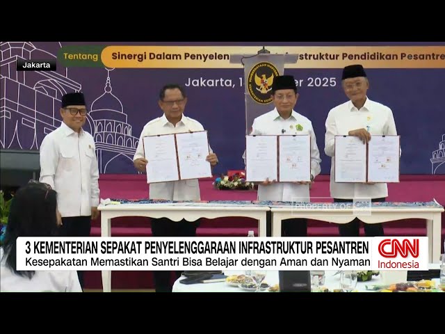 Kementerian Sepakat Penyelenggaraan Infrastruktur Pesantren