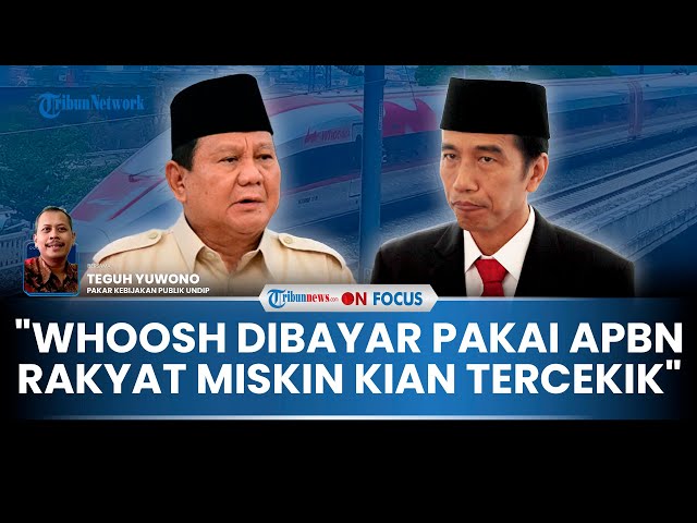 Youtube Thumnail image of : [FULL] Terjebak Iming-iming China Berbuntut Utang Jumbo, Pakar: Whoosh Jika Pakai APBN Cekik Rakyat