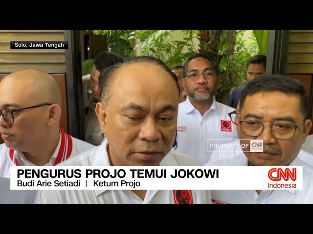 Youtube Thumnail image of : Pengurus Projo Temui Jokowi