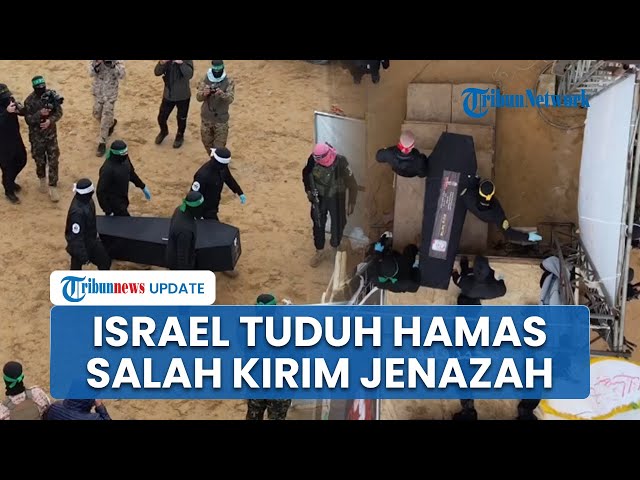 Youtube Thumnail image of : Israel Tolak 1 dari 4 Jenazah yang Diserahkan Hamas, Hasil Tes DNA Disebut Tak Cocok dengan Sandera