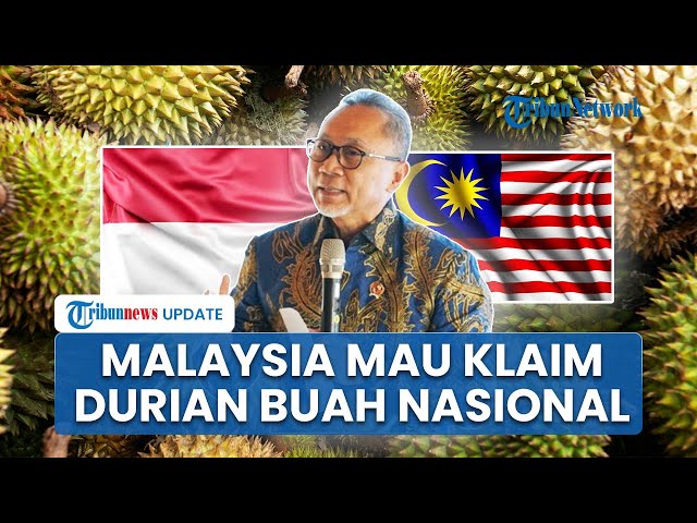 Youtube Thumnail image of : Malaysia Mau Klaim Durian Jadi Buah Nasional, Menko Zulhas: Data Bicara Indonesia Jauh Lebih Unggul