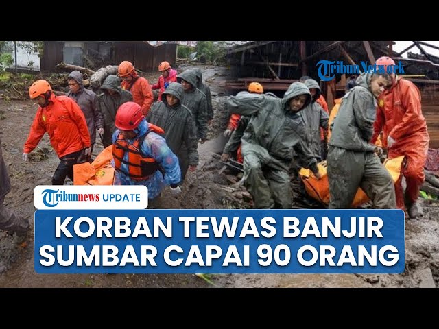 Youtube Thumnail image of : 90 Orang Tewas akibat Bencana di Sumbar & 85 Korban Hilang, Pemerintah Kirim Bantuan Besar-besaran
