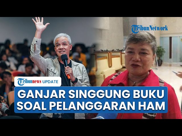 Youtube Thumnail image of : Respons Ganjar seusai Ribka PDIP Dipolisikan gara-gara Sebut Soeharto Pembunuh Jutaan Rakyat