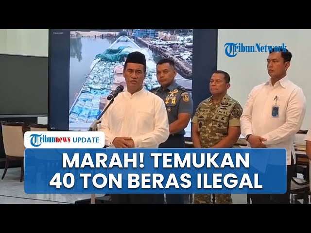 Youtube Thumnail image of : Mentan Geram! 40 Ton Beras Impor Ilegal di Batam: Jangan Sampai 115 Juta Petani Kita Demotivasi
