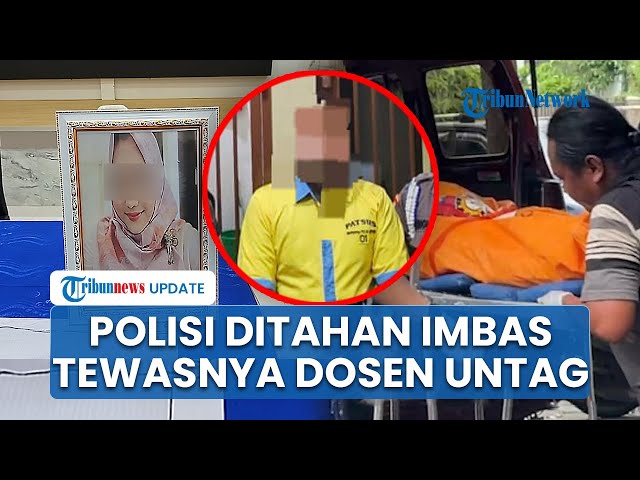 Youtube Thumnail image of : Langgar Kode Etik, AKBP Basuki Ditahan seusai Tinggal Serumah dengan Dosen Untag Tewas di Semarang