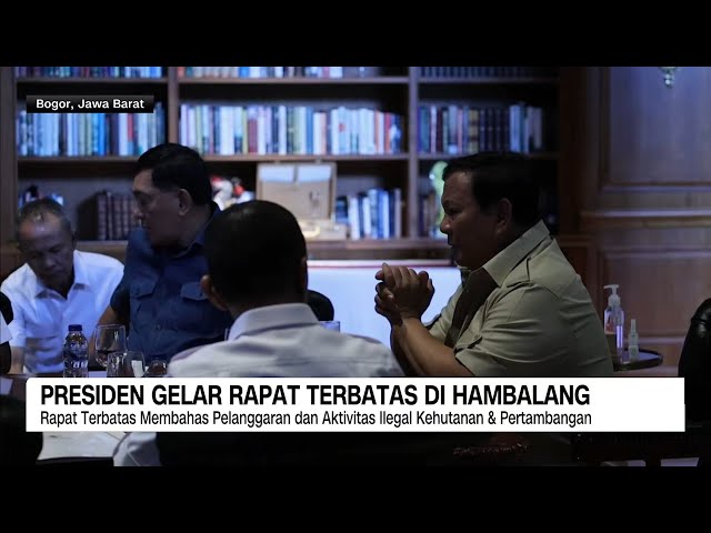 Youtube Thumnail image of : Presiden Kumpulkan Menteri di Hambalang Minggu Malam