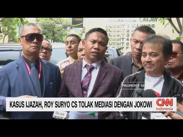 Youtube Thumnail image of : Pihak Roy Suryo Menolak Mediasi! Klaim Ijazah Jokowi Palsu