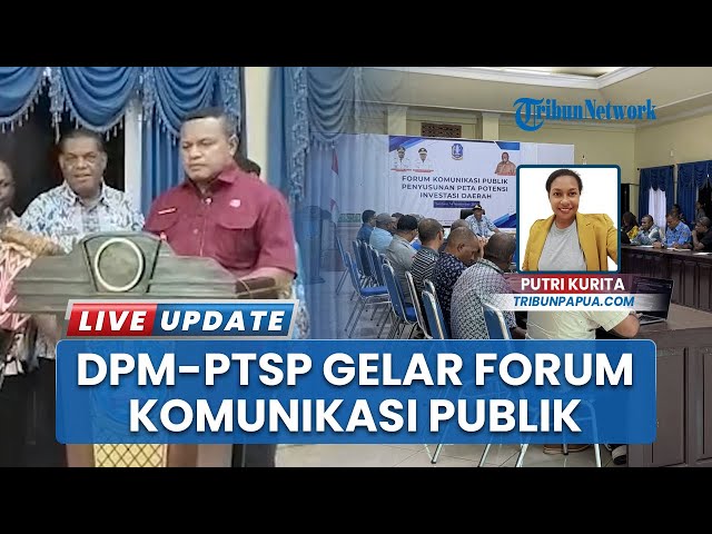 Youtube Thumnail image of : Petakan Peluang Bisnis, DPM-PTSP Jayapura Sukses Gelar Forum untuk Masa Depan Investasi Daerah