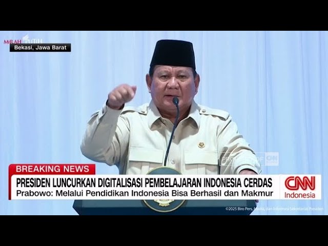 Youtube Thumnail image of : Prabowo: Rakyat Butuh Hasil Cepat, Tak Perlu Banyak Omon-omon