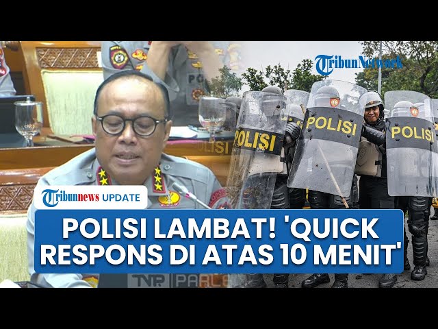 Youtube Thumnail image of : Wakapolri Akui Polisi Lambat: Warga Lebih Suka Lapor Damkar, Quick Respons Masih di Atas 10 Menit