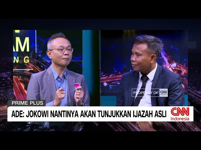 Youtube Thumnail image of : Ade: Jaksa yang Akan Tunjukkan Ijazah Jokowi