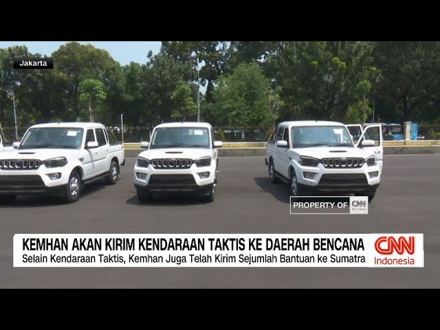 Youtube Thumnail image of : Kemhan Akan Kirim Kendaraan Taktis Ke Daerah Bencana