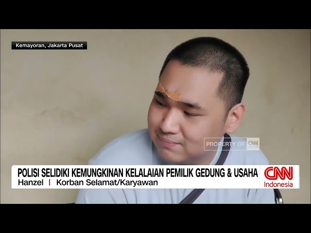 Youtube Thumnail image of : Kesaksian Korban Selamat Kebakaran Maut Gedung Terra Drone