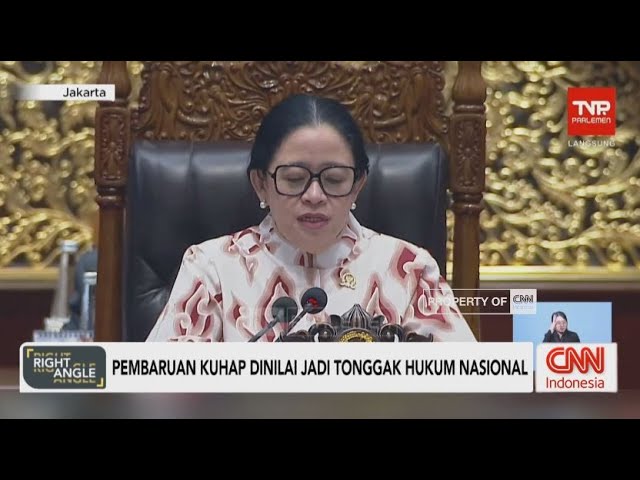 Pembaruan KUHAP Dinilai Jadi Tombak Hukum Nasional – Right Angle