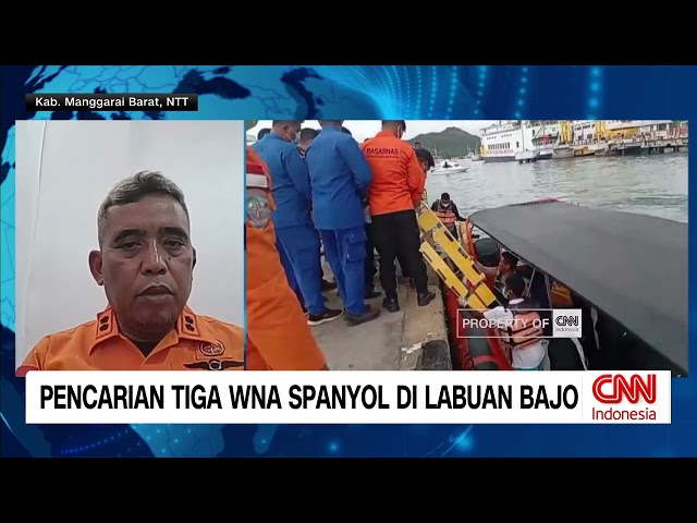 Youtube Thumnail image of : Pencarian Tiga WNA Spanyol di Labuan Bajo