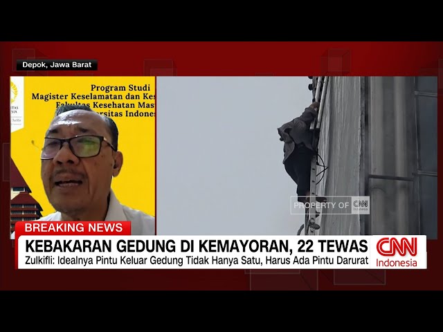 Youtube Thumnail image of : Pakar Tata Kota: Idealnya Pintu Keluar Gedung Tidak Hanya Satu