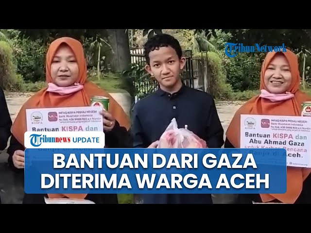 Youtube Thumnail image of : Warga Gaza Sumbang 1.000 Dolar AS untuk Korban Banjir Aceh Sumatera, Warga Ucap Terima Kasih
