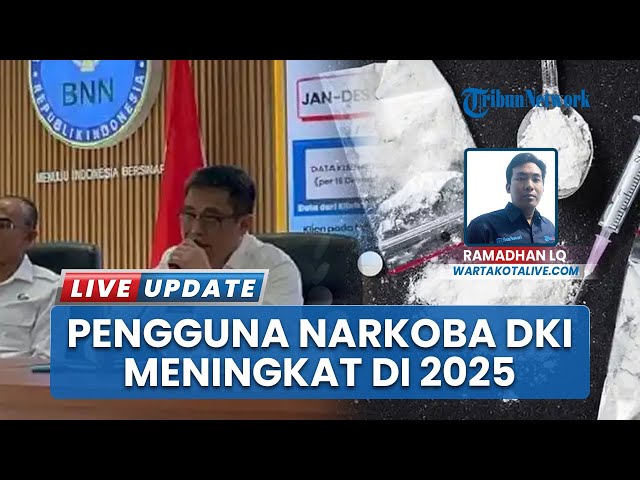 Youtube Thumnail image of : Temuan BNNP DKI Jakarta, Singgung Pengguna Narkotika Naik Signifikan Sepanjang 2025