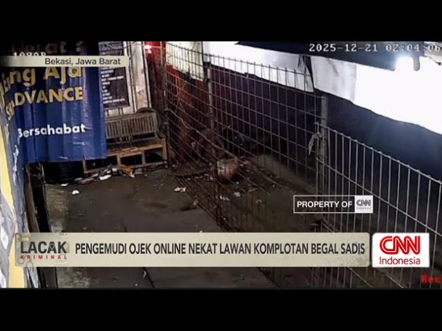 Youtube Thumnail image of : Pengemudil Ojol Nekat Lawan Komplotan Begal Sadis