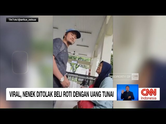 Youtube Thumnail image of : Viral, Nenek Ditolak Beli Roti dengan Uang Tunai