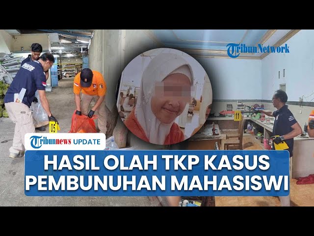 Youtube Thumnail image of : Hasil Olah TKP di Rumah Bripka Agus Pembunuh Mahasiswi UMM, Polisi Sita Sejumlah Barang Bukti