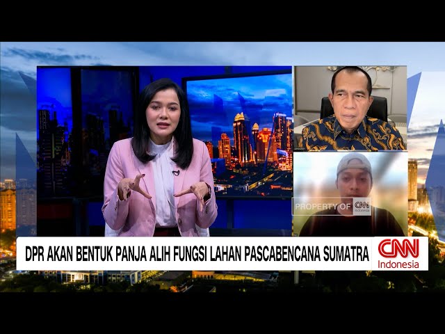 Youtube Thumnail image of : DPR Akan Bentuk Panja Alih Fungsi Lahan Pascabencana Sumatra