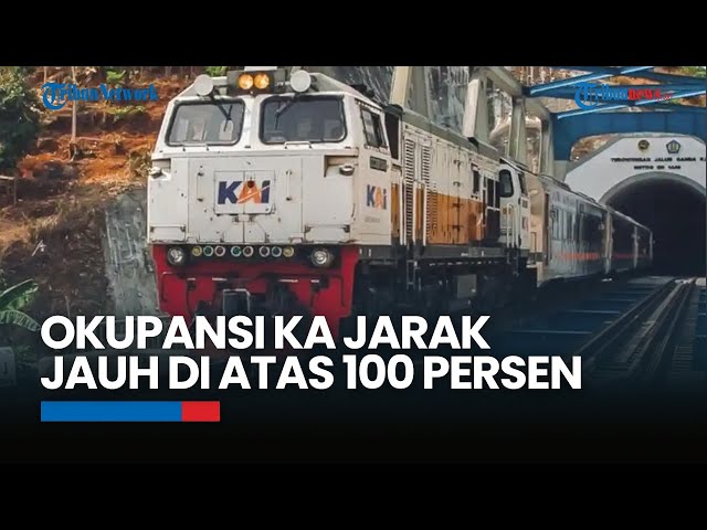 Youtube Thumnail image of : 3,3 Juta Orang Naik Kereta Api di Libur Nataru, Okupansi KA Jarak Jauh di Atas 100 Persen