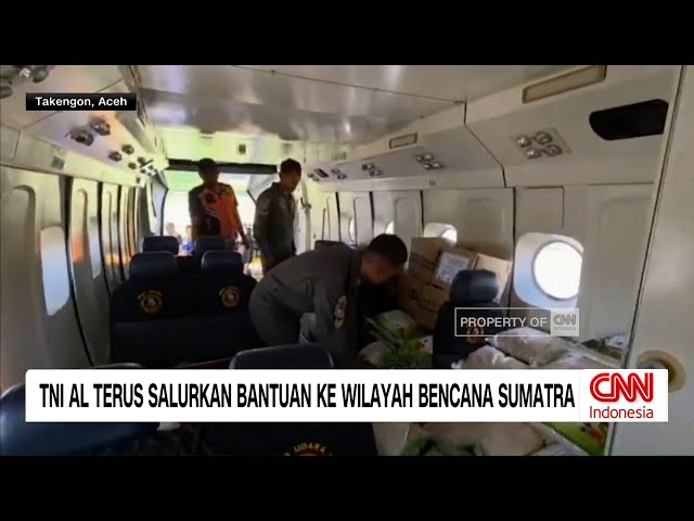 Youtube Thumnail image of : TNI AL Terus Salurkan Bantuan ke Wilayah Bencana Sumatra