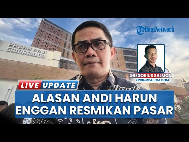 Youtube Thumnail image of : Alasan Wali Kota Samarinda Andi Harun Masih Enggan Resmikan Pasar Pagi