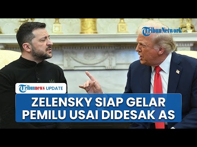 Youtube Thumnail image of : Zelensky Siap Gelar Pemilu usai Didesak jika AS dan Sekutunya Menjamin Keamanan