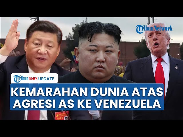 Youtube Thumnail image of : Rangkuman AS-Venezuela: China-Korut Kecam Penangkapan Maduro, Trump Incar Minyak Bukan Buru Narkoba