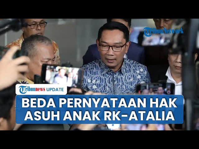 Youtube Thumnail image of : Resmi Cerai! Pernyataan Hak Asuh Anak Ridwan Kamil-Atalia Berbeda antara Kuasa Hukum dan PA Bandung