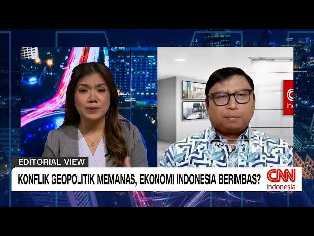 Youtube Thumnail image of : Konflik Geopolitik Memanas, Ekonomi Indonesia Berimbas? | Editorial View