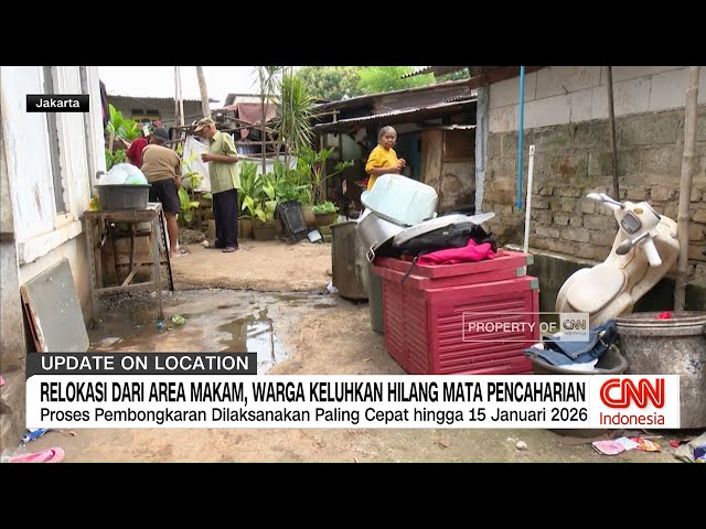 Youtube Thumnail image of : Relokasi dari Area makam, Warga Keluhkan Hilang Mata Pencaharian