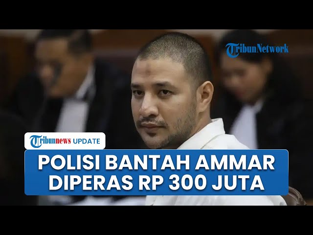 Youtube Thumnail image of : Kapolsek Cempaka Putih Bantah Pengakuan Ammar Zoni Diperas Rp 300 Juta, Minta Cek Rekening Anggota