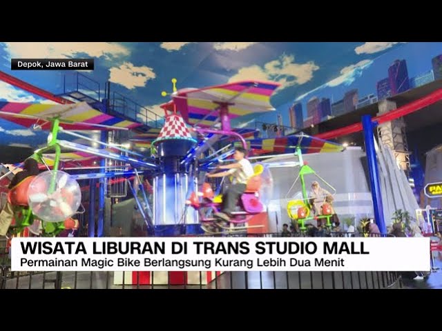 Youtube Thumnail image of : Libur Akhir Tahun Masih Ramai di Trans Studio Mall