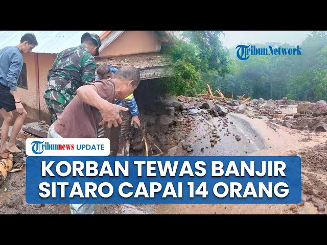 Youtube Thumnail image of : Update Korban Banjir Bandang di Sitaro: 14 Orang Meninggal Dunia, 4 Masih Hilang, 18 Terluka