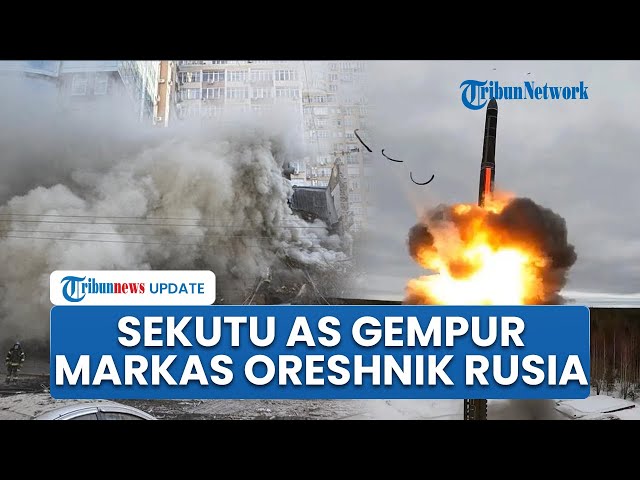Youtube Thumnail image of : Moskow Murka! Sekutu AS Gempur Pusat Pengujian Super Rahasia Rusia Markas Rudal Setan Oreshnik
