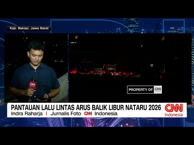 Youtube Thumnail image of : Pantauan Lalu Lintas Arus Balik Libur Nataru 2026