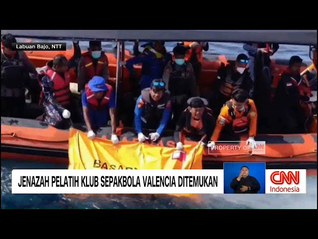 Youtube Thumnail image of : Jenazah Pelatih Klub Sepak Bola Valencia Ditemukan