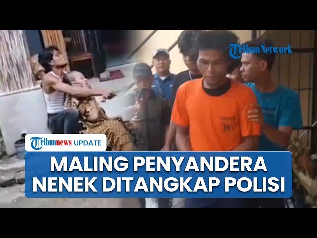 Youtube Thumnail image of : Nasib Pria Berparang yang Sandera Nenek di Sumut, Jadi Bulan-bulanan Warga & Diamankan Polisi