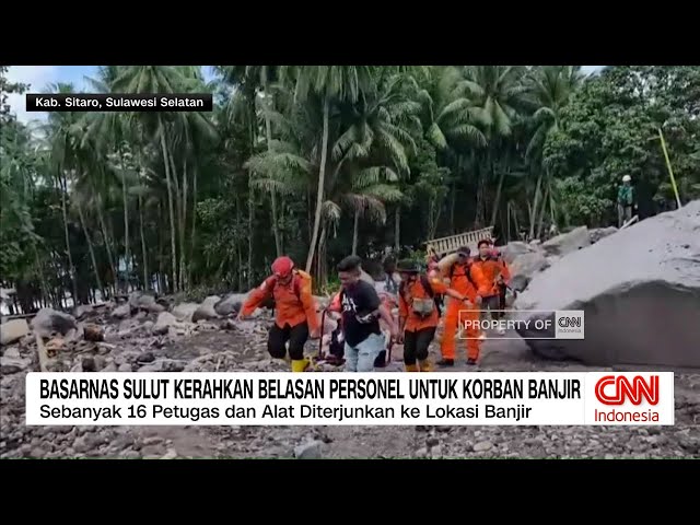 Youtube Thumnail image of : Basarnas Sulut Kerahkan Belasan Personel Bantu Korban Banjir