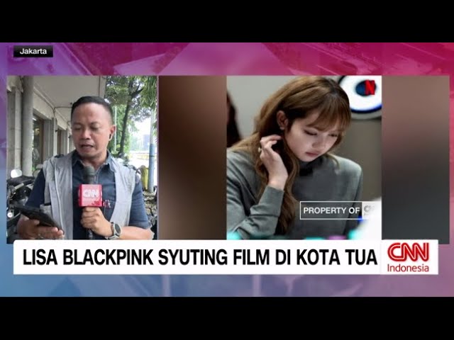 Youtube Thumnail image of : Lisa Blackpink Syuting di Kota Tua, Lalin Direkayasa